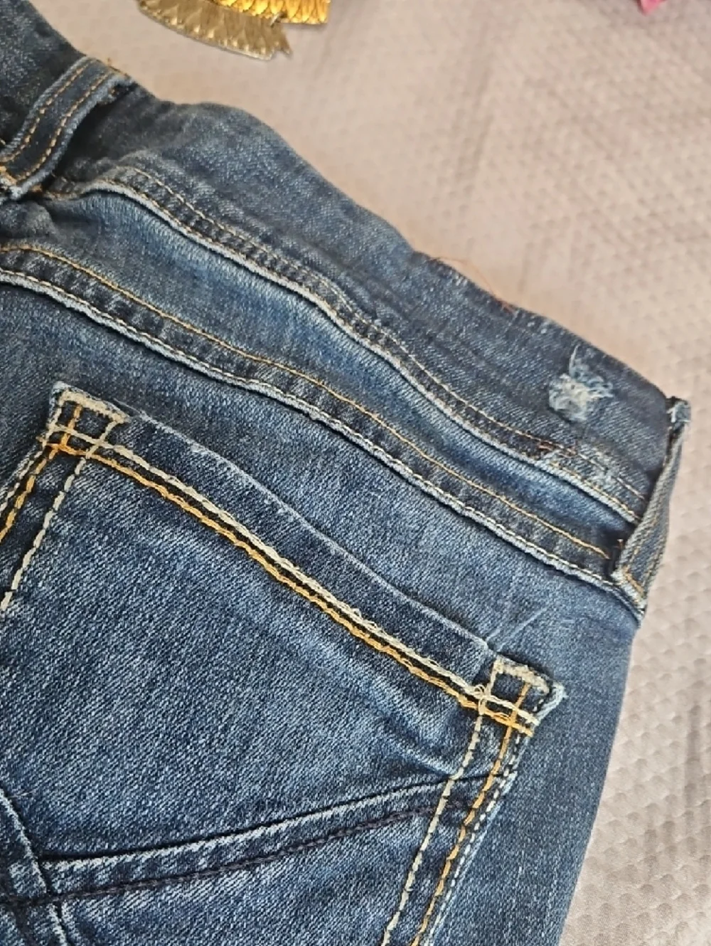 BKE Stella Skinny Jeans - Dark Blue Wash 29R - Picture 6 of 16
